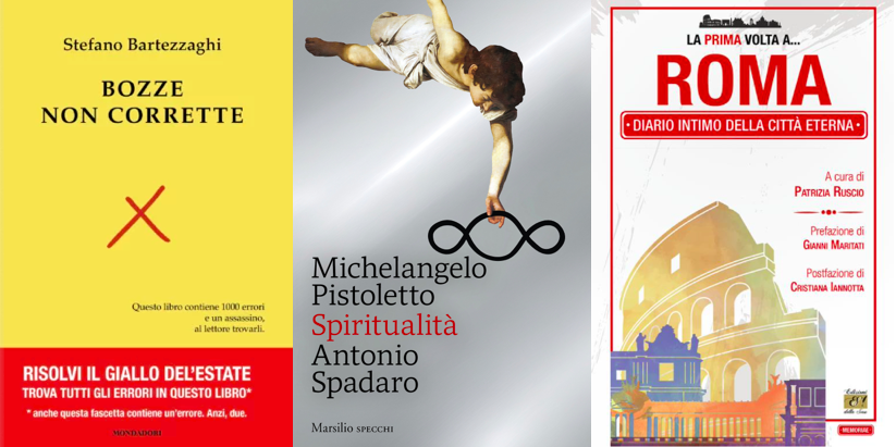 I libri della settimana: Bartezzaghi-Tamburini, Spadaro-Pistoletto, Ruscio