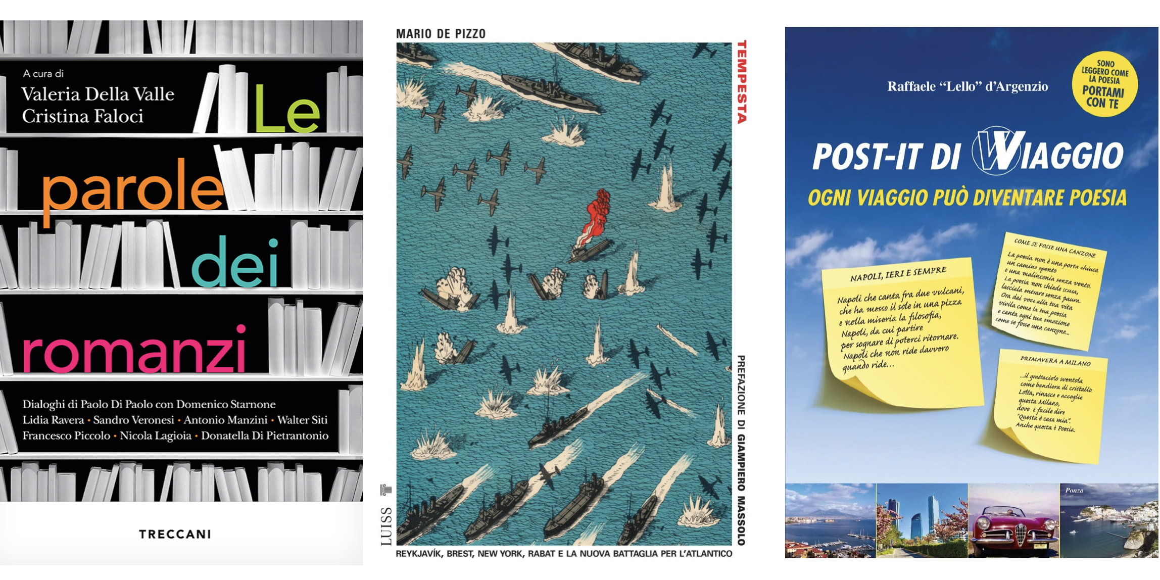 I libri della settimana: Della Valle /Faloci, De Pizzo, d'Argenzio