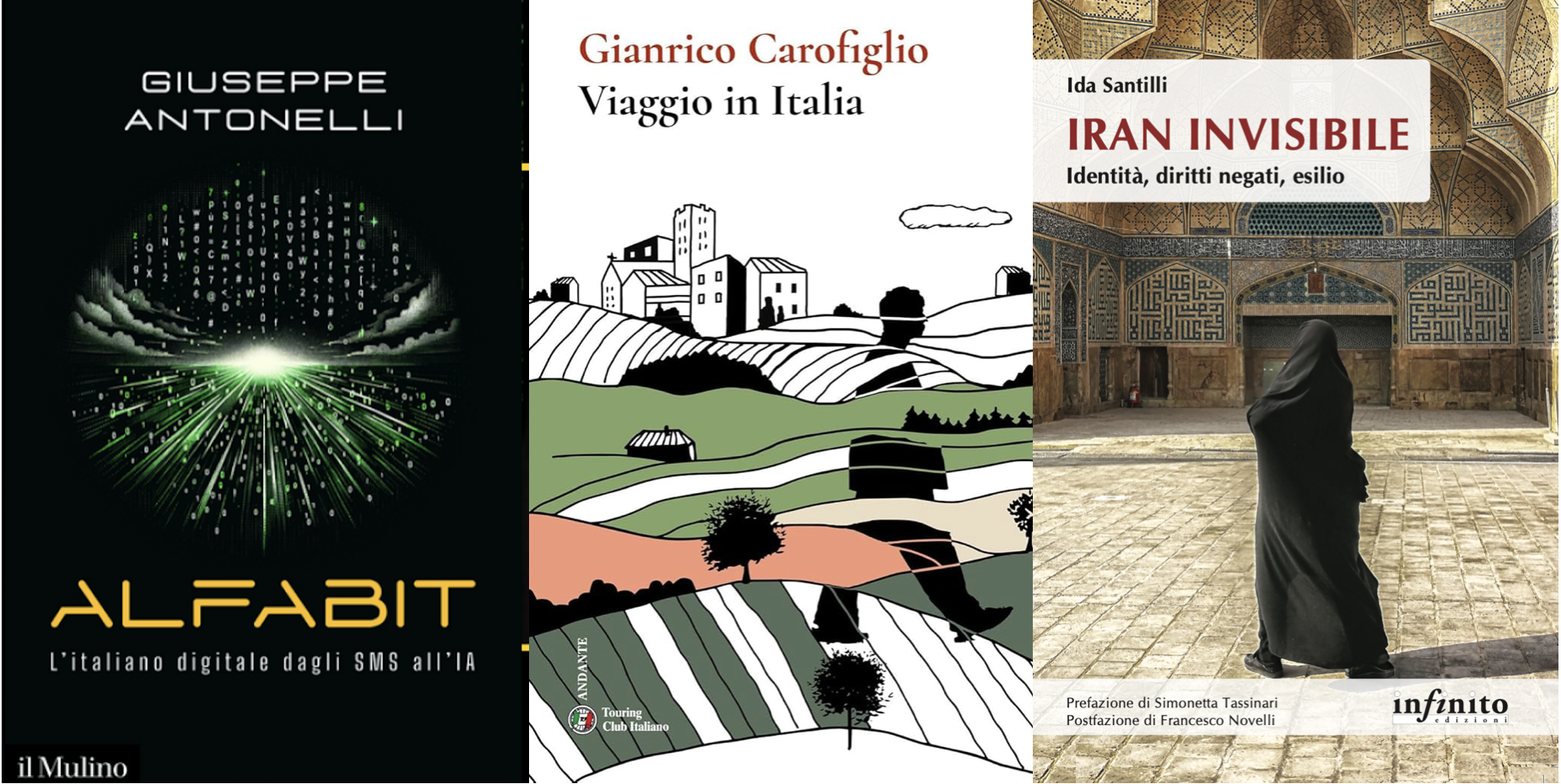 I libri della settimana: Antonelli, Carofiglio, Santilli