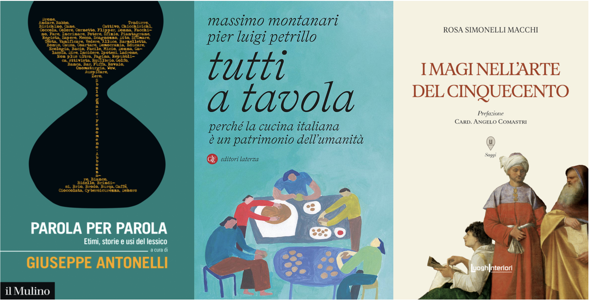 I libri della settimana: Antonelli, Montanari e Petrillo, Simonelli Macchi