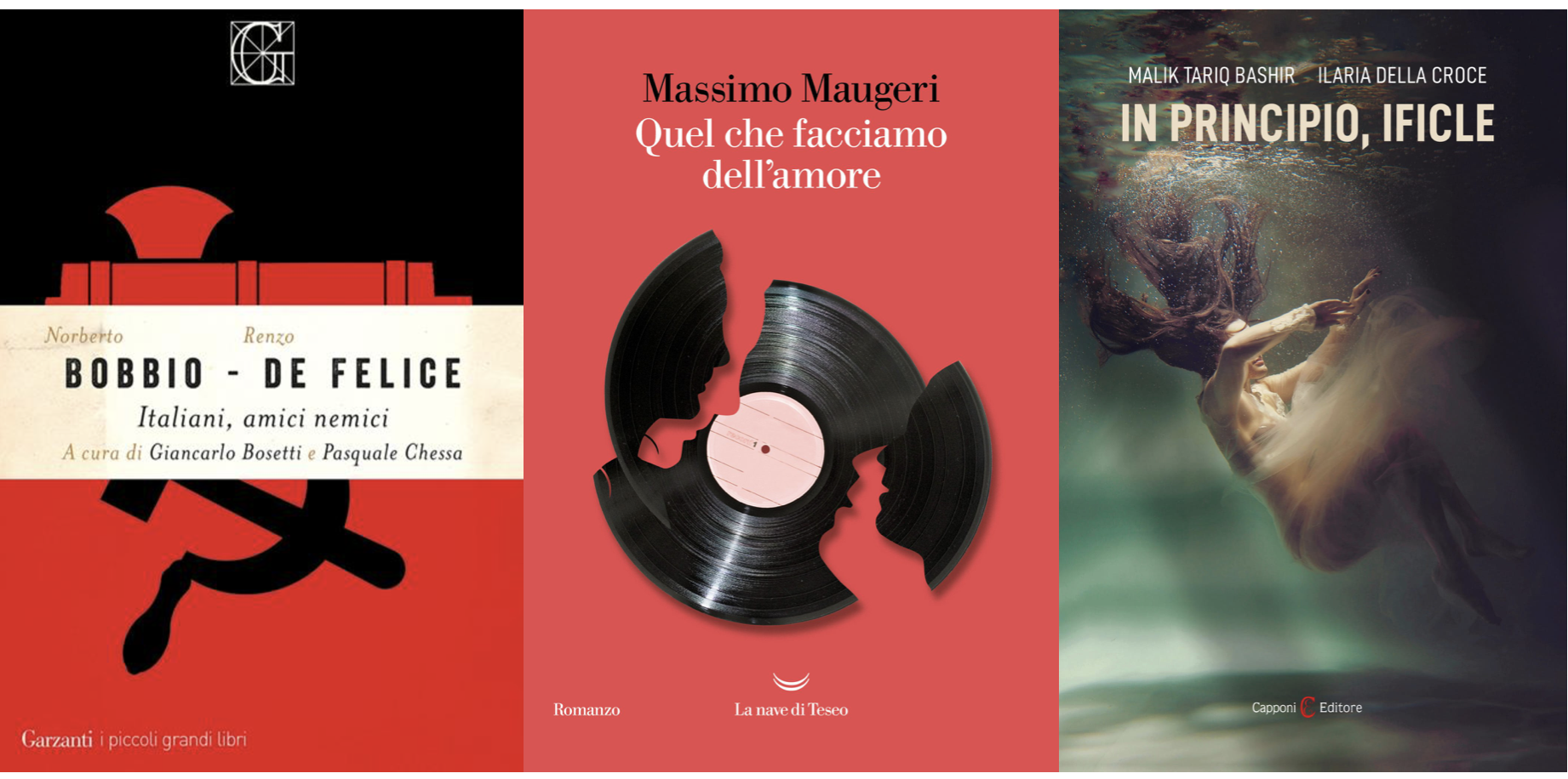 I libri della settimana: Bobbio/De Felice, Maugeri, Bashir/Della Croce