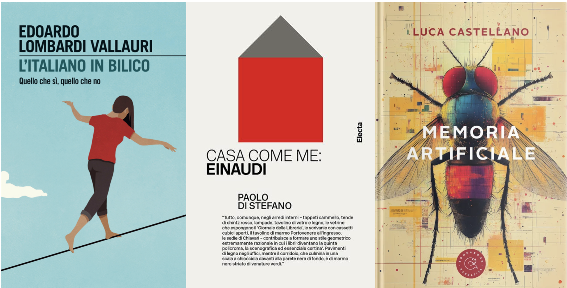 I libri della settimana: Vallauri, Di Stefano, Castellano
