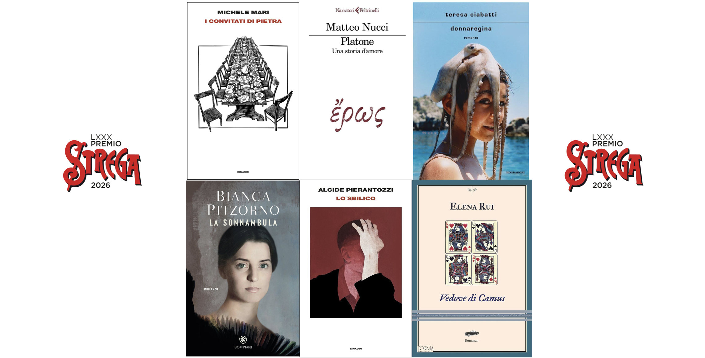 I libri della settimana: i finalisti del Premio Strega 2026